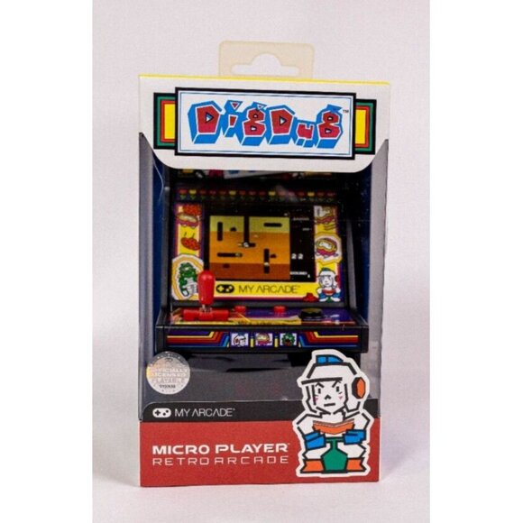 My Arcade Micro Player Dig Dug Retro Arcade Brand New - Picture 1 of 5